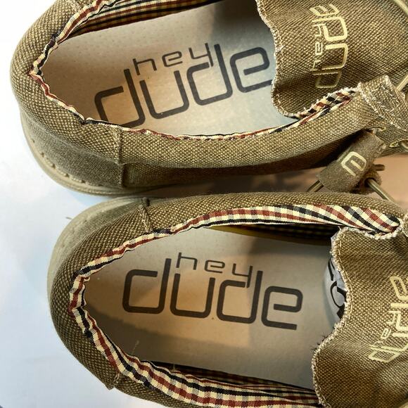 Hey Dude Wally Nut Men's Slip On Casual Shoes Size 9 - Picture 5 of 7